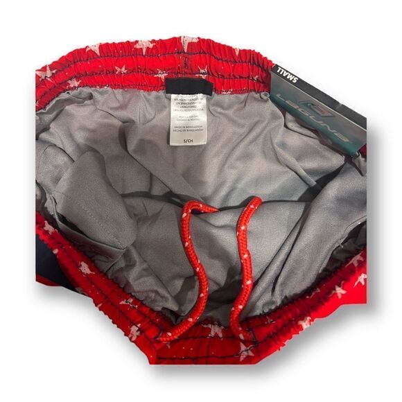Laguna Mens Patriotic Swim Trunks Size Small NWT - Picture 3 of 4